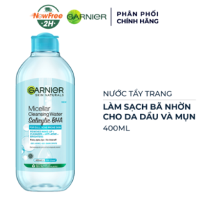 Nước Tẩy Trang Garnier Dành Cho Da Dầu Và Mụn